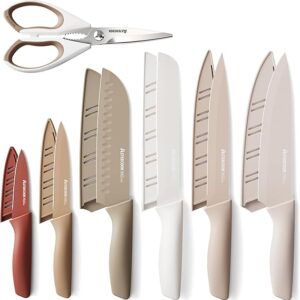 Limited time deal savings 64% Astercook Knife Set, 13 Pieces Kitchen Knives